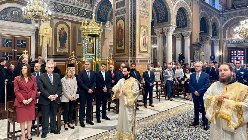 ΚΥΡΙΑΚΗ ΤΩΝ ΑΓΙΩΝ ΠΑΤΕΡΩΝ - ΣΥΝΟΔΙΚΗ ΘΕΙΑ ΛΕΙΤΟΥΡΓΙΑ ΜΕ ΤΗΝ ΕΥΚΑΙΡΙΑ ΣΥΜΠΛΗΡΩΣΕΩΣ 1700 ΕΤΩΝ ΑΠΟ ΤΗ ΣΥΓΚΛΗΣΗ ΤΗΣ Α' ΟΙΚΟΥΜΕΝΙΚΗΣ ΣΥΝΟΔΟΥ - ΚΑΘΕΔΡΙΚΟΣ ΙΕΡΟΣ ΝΑΟΣ ΑΘΗΝΩΝ - [01.06.2025]